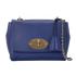 Lily, &pound;420, Handbags, Blue, Leather, Front view